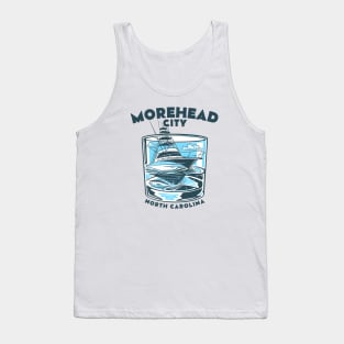 Morehead City, NC Marina Martini Tank Top